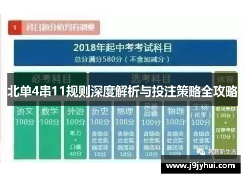 北单4串11规则深度解析与投注策略全攻略